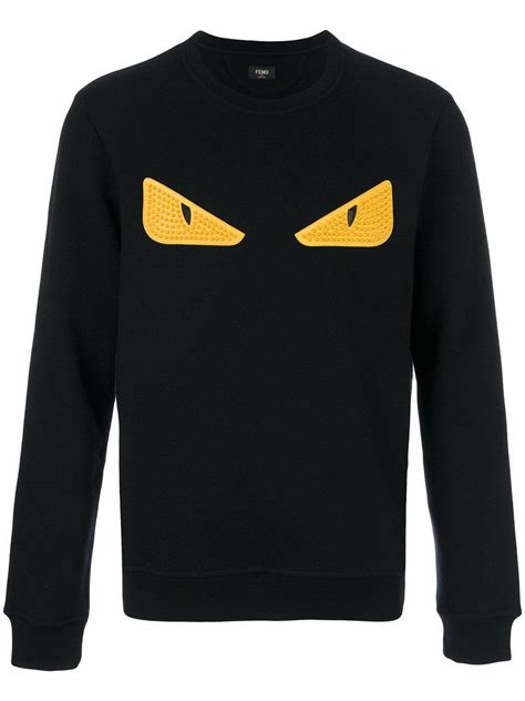 fendi monster eye sweater